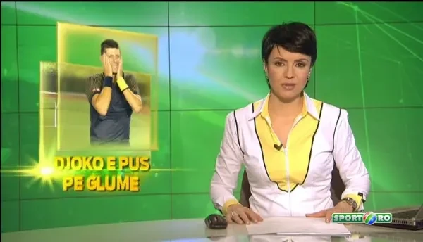 Djokovic a facut SHOW TOTAL! A imitat-o pe Sharapova si a facut-o sa rada GRAV! Video