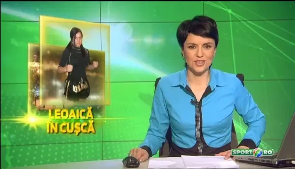 Cea mai REA luptatoare de MMA din Romania are un antrenor cu greutate: Sandu Lungu! Fata e sigura: Nimeni nu se ia de iubitul meu :)