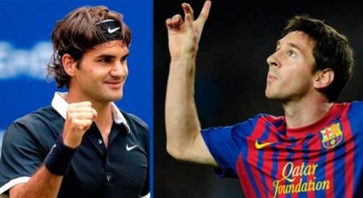 Messi si Federer s-au intalnit pe teren intr-un meci-SOC! S-au bagat la toate sporturile din lume, pana si la sumo! Imagini nebune! VIDEO