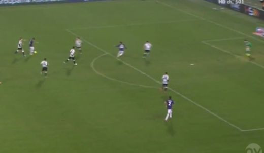 GOLAZO in Cupa Italiei! Un fost coleg de-al lui Mutu a reusit o super executie! Portarul nu a mai avut ce sa faca! VIDEO