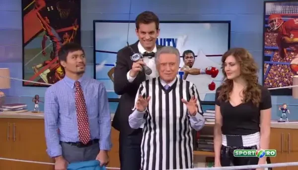 Pacquiao a suferit o infrangere rusinoasa in ring :) A fost batut de Miss USA! VIDEO