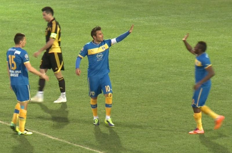 Briliantul a reusit o dubla in prima repriza cu Sheriff! Sunt primele goluri pentru Mutu la Petrolul! Cat timp a trecut de la ultima reusita: