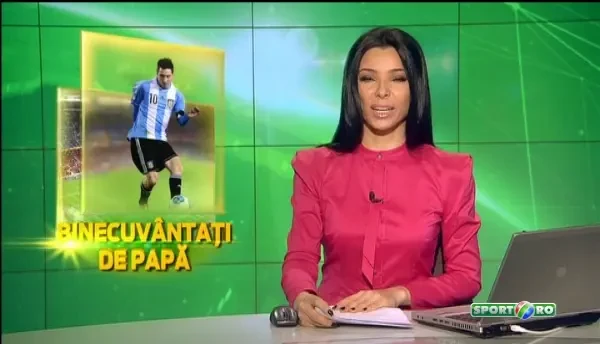 Argentinienii apeleaza la ajutorul divin ca sa dea lovitura la Rio! In Argentina, mondialul e promovat cu ajutorul lui Papa Francisc VIDEO