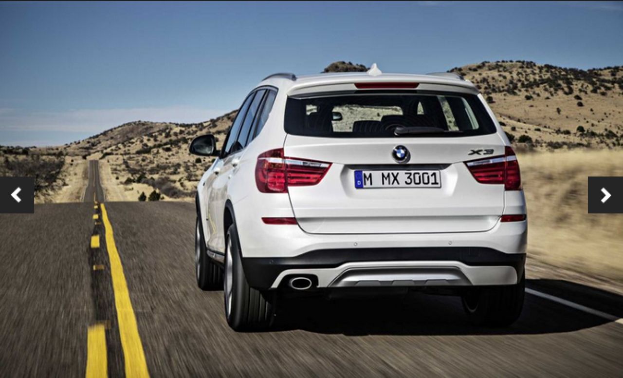 BMW da lovitura in 2014 cu noul X3! Masina arata mai NERVOASA ca niciodata_1