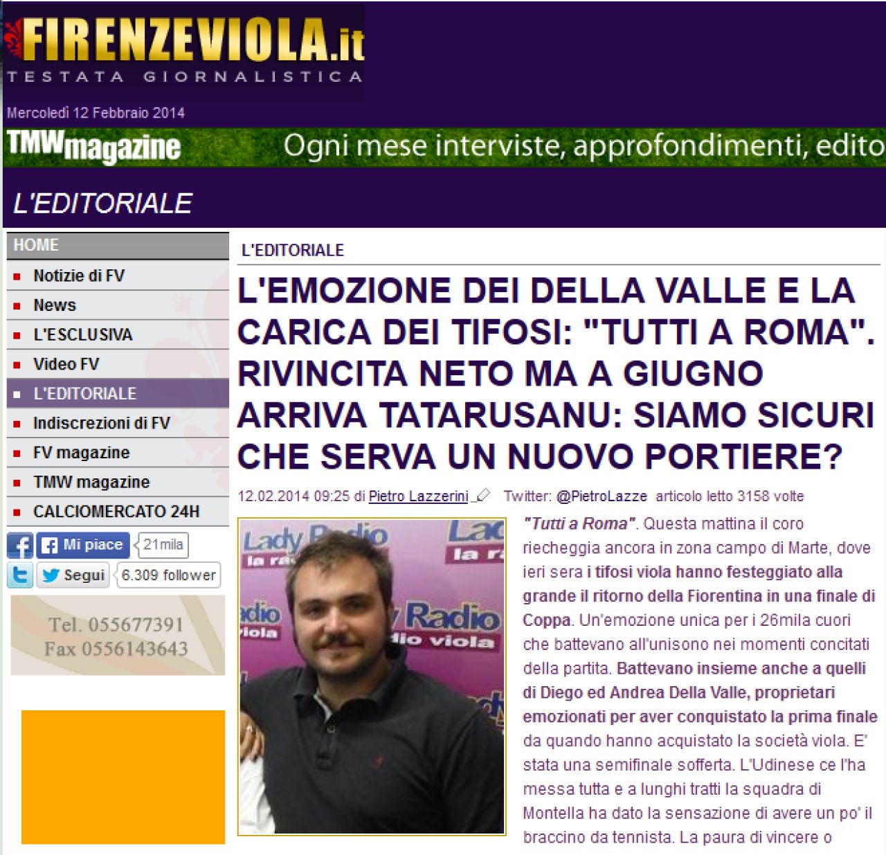 Neto este erou la Fiorentina dupa cea mai mare performanta din era Della Valle! Italienii se intreaba: