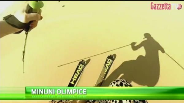 Campioana olimpica de la super urias s-a pregatit pentru Soci printre dune de nisip! VIDEO