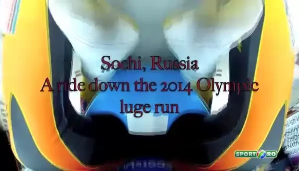 Iti creste pulsul uitandu-te! :) Ce traiesc sportivii de la sanie in timpul coborarii! SUPER VIDEO: