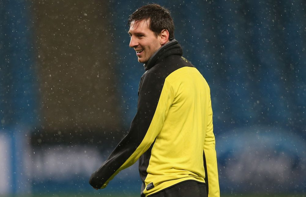 Messi a inaugurat noile ghete inaintea duelului cu City din Liga! Declaratie ciudata a lui Pellegrini inainte de meci: Exista doi de Messi