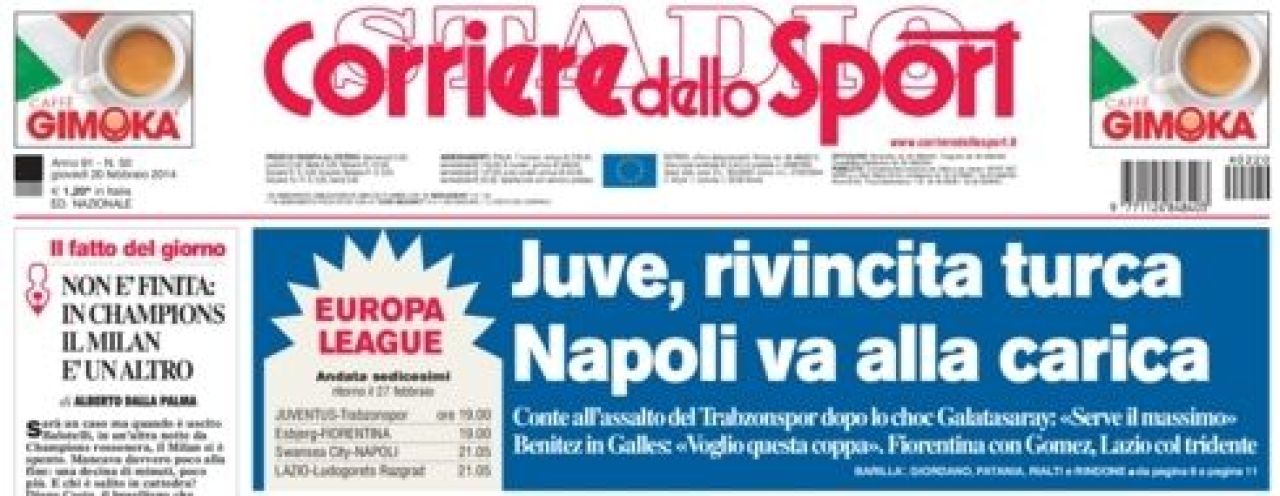 Drumul spre Torino LIVE BLOG | Juve 2-0 Trabzon! Lazio 0-1 Ludogorets, Plzen 1-1 Sahtior, Swansea 0-0 Napoli! Ajax 0-3 Plzen e surpriza serii! Rezultatele:_3