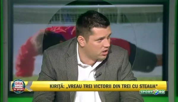 Declaratia care porneste un razboi inainte de derby: Va spun sigur, Reghe e dinamovist!