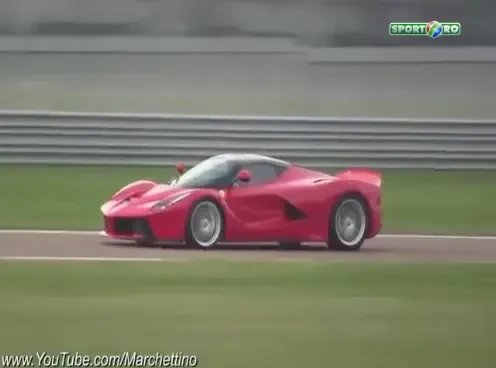 Noul Ferrari LaFerrari e un monstru! Pilotul de F1 Kimi Raikkonen n-a putut sa-l controleze! Ce s-a intamplat in timpul testelor: VIDEO