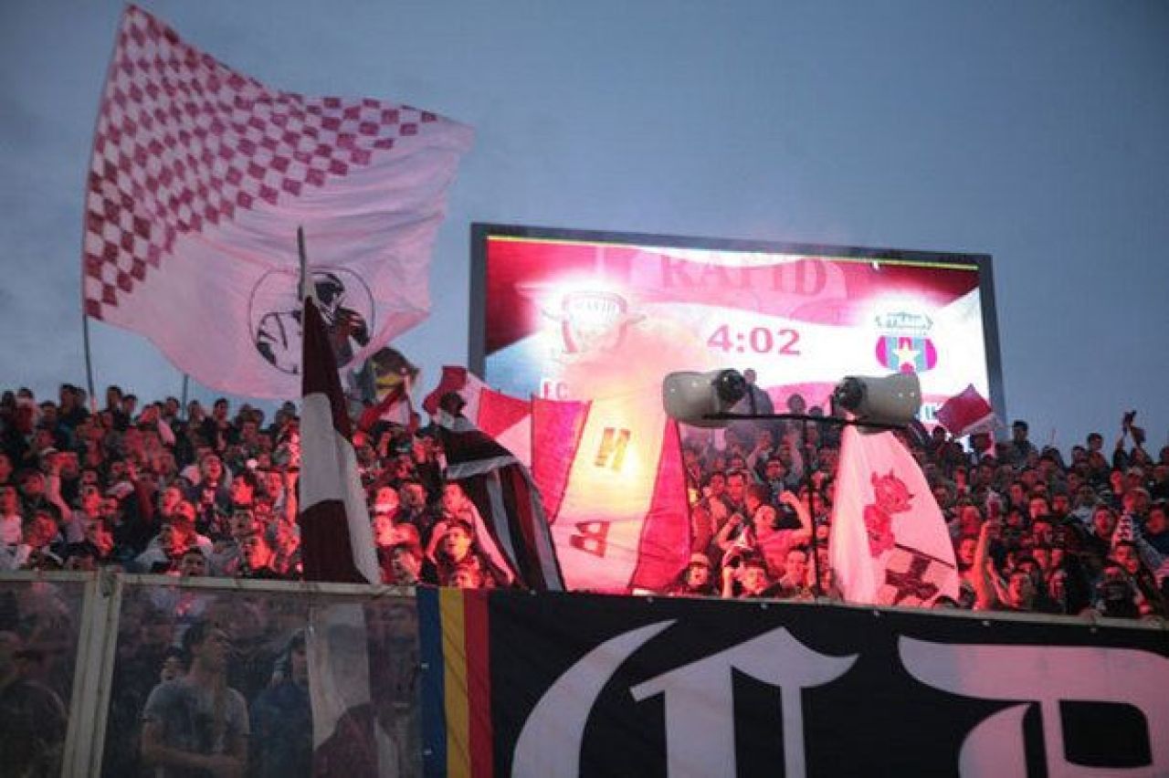 Gest impresionant pentru Rapid! 4000 de oameni la amicalul cu Voluntari, SUPER atmosfera pe stadion_1