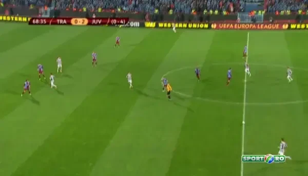 Momentul in care tot stadionul lui Trabzonspor a inceput sa urle