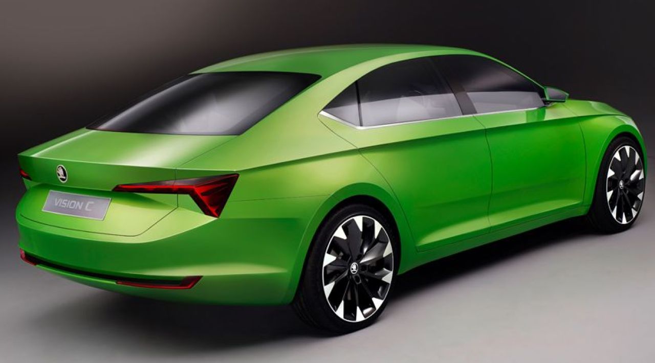 FOTO SKODA n-a mai facuta asta pana acum: Vision C e gata de lansare! Asa arata