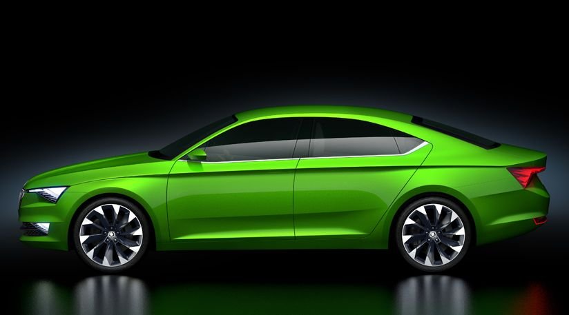 FOTO SKODA n-a mai facuta asta pana acum: Vision C e gata de lansare! Asa arata 