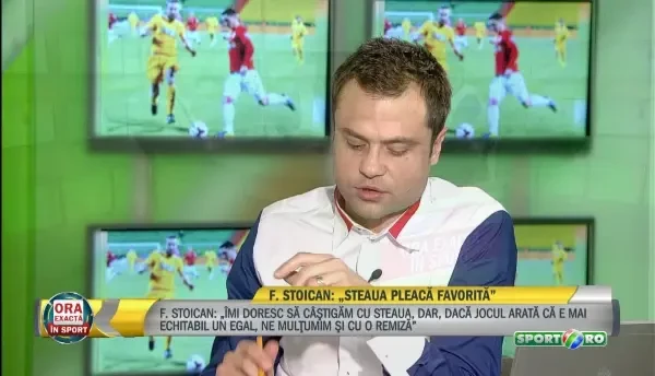 "Steaua nu s-a intarit, l-a luat doar pe Sanmartean!" Dorinel Munteanu nu crede intr-o diferenta mare de scor: "Va fi un derby echilibrat"
