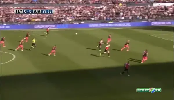 Gol Feyenoord 1-0 Ajax