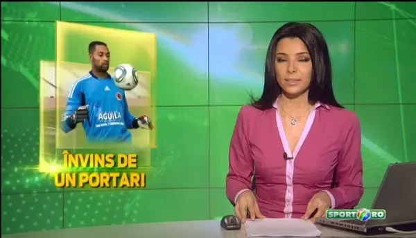 Zapata, fostul portar al Stelei, a fost umilit in Columbia! Portarul advers i-a dat gol din lovitura libera VIDEO
