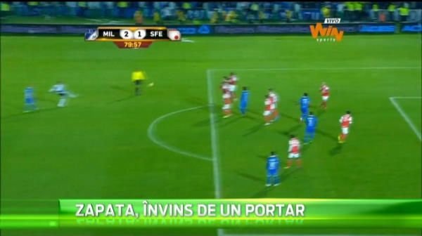 Zapata, fostul portar al Stelei, a fost umilit in Columbia! Portarul advers i-a dat gol din lovitura libera VIDEO