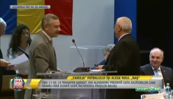 Sandu l-a premiat pe Dumitru Dragomir! Fostul presedinte de la Liga a glumit cu votantii. Ce i-a sfatuit sa faca