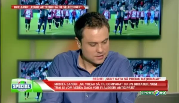 Reghe vrea sa antreneze si Steaua si nationala: "I-as aduce la lot pe Stefan Radu, pe Tucudean. Sunt multi jucatori importanti!" Atac dur la adresa lui Piturca