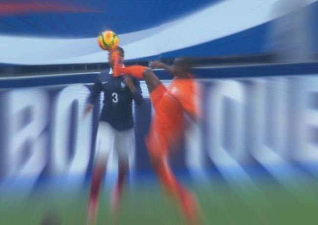 VIDEO Urmasul lui De Jong la nationala Olandei: intrare CRIMINALA la Evra! I-a pus talpa direct pe fata! _2