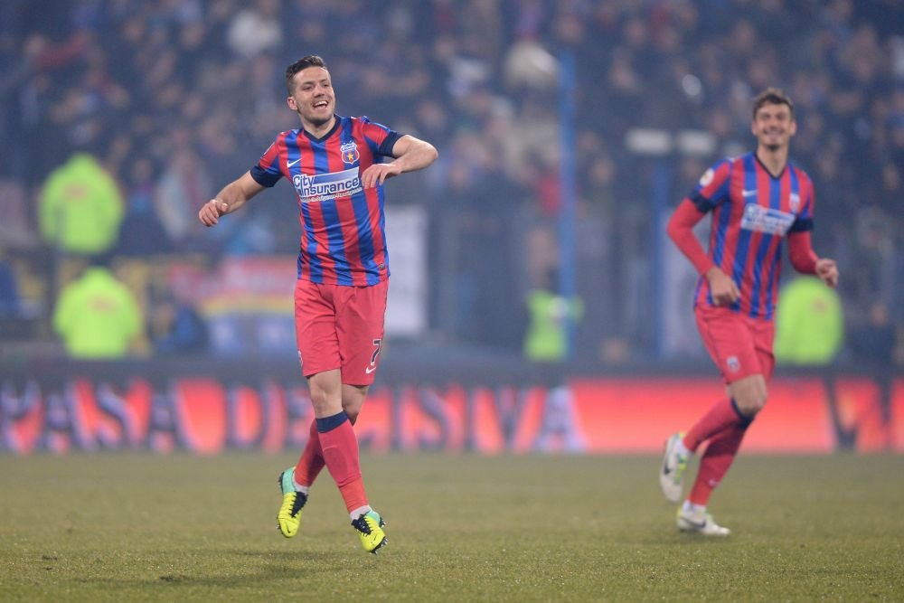 Gest superb la Steaua! Dupa ce a marcat, Chipciu s-a dus la galerie! Cui i-a dedicat golul