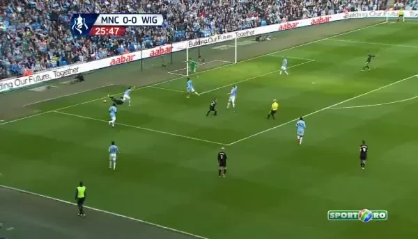 Surpriza uriasa pentru Wigan! A deschis scorul din penalty cu City