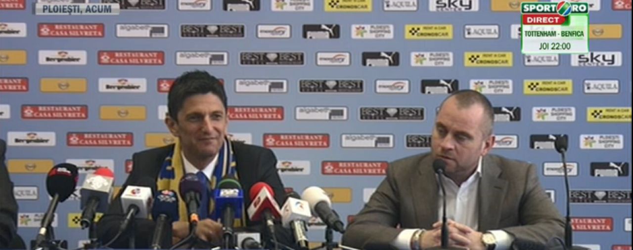 Zi cu Mutu si Razvan! Razvan Lucescu, prezentat oficial la Petrolul!