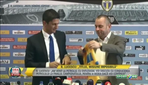 Mutu ramane capitan! Prima GLUMA aparuta dupa prezentarea lui Razvan :) De ce a venit de fapt la Petrolul