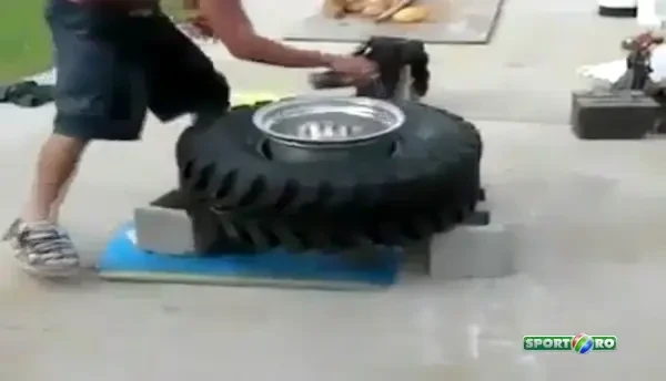 Cum montezi un cauciuc!