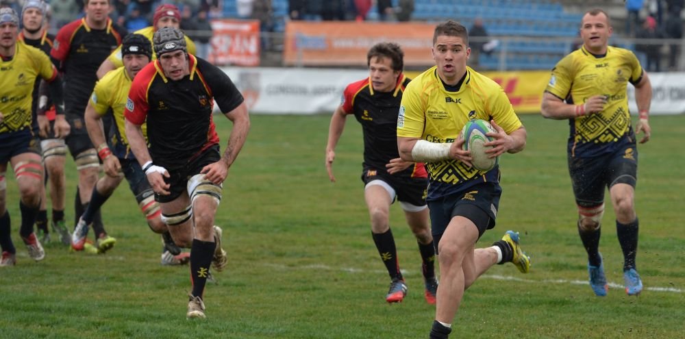 Romania, invinsa de Georgia la rugby, scor 22-9. Nationala noastra a termina Cupa Europeana pe locul 2.