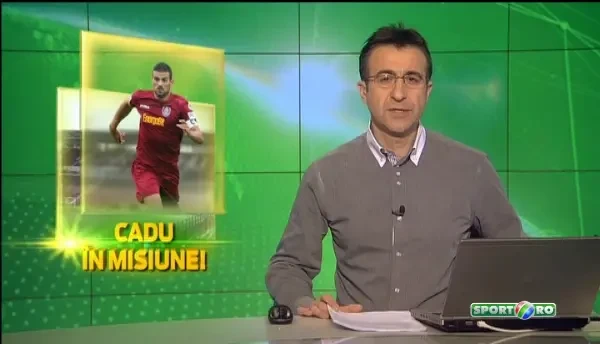 Fotbal cu pistolul in mana :) Ricardo Cadu s-a prezentat la scoala de agenti de politie din Cluj