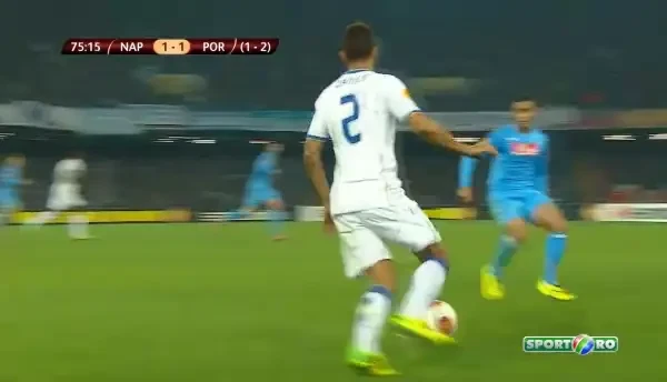 Napoli 1-2 Porto! Golul lui Quaresma