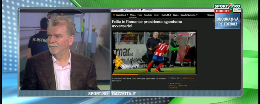 Reactia lui Vama cand a aflat ca numele lui a ajuns in Gazzetta dello Sport: Imi pare rau!