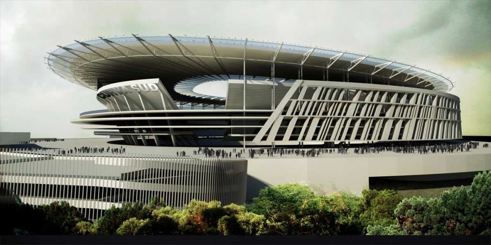 E un Colosseum modern! Asa arata noul stadion al Romei. Americanii investesc 1 MILIARD de euro pentru noua arena. FOTO