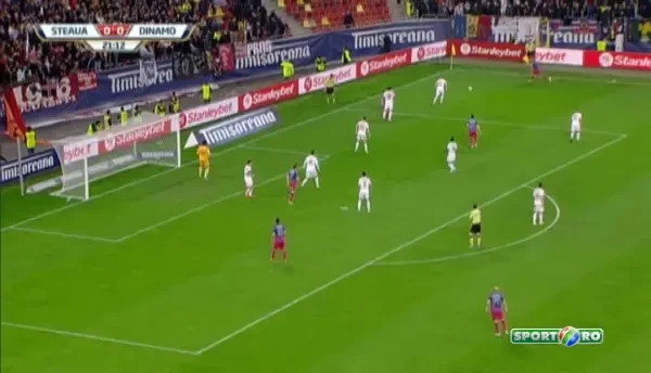 GOOL Steaua! Latovlevici inscrie un gol superb! Balgradean n-a inteles nimic din executia fundasului