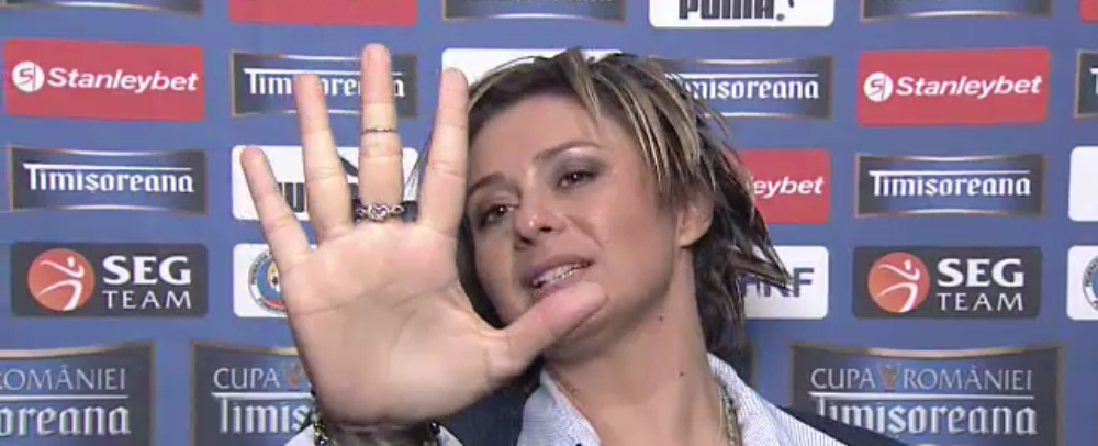 Gest incredibil facut de Anamaria Prodan la TV! I-a aratat MANITA lui Negoita: 