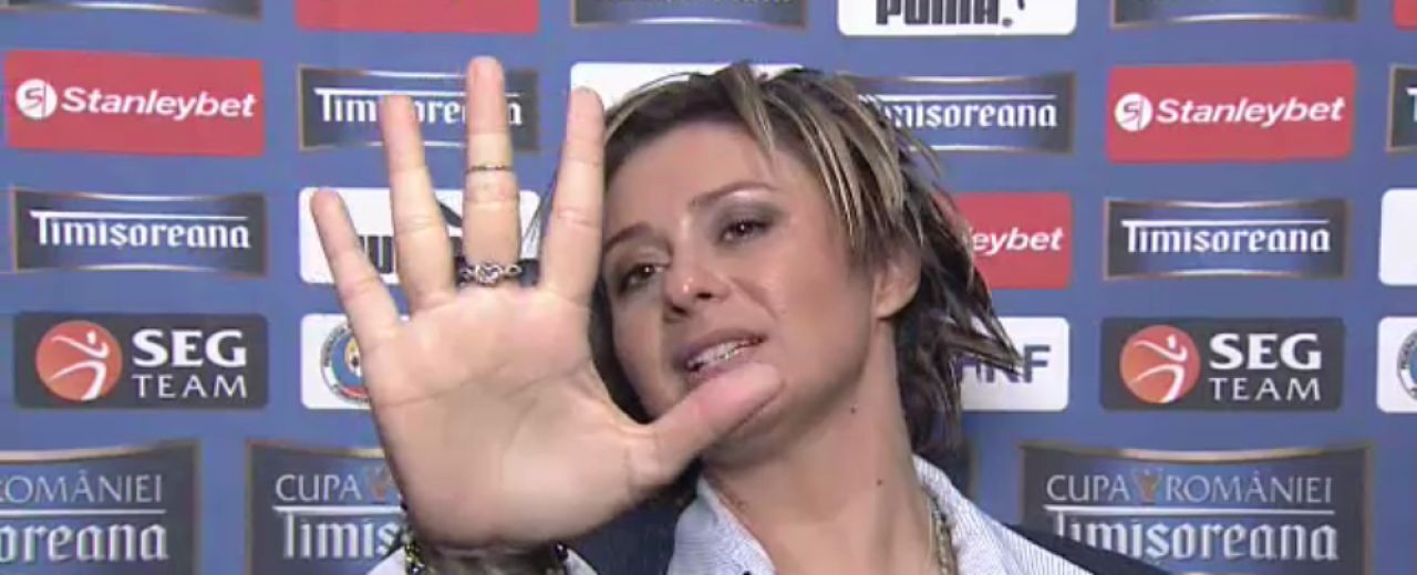 Gest incredibil facut de Anamaria Prodan la TV! I-a aratat MANITA lui Negoita:
