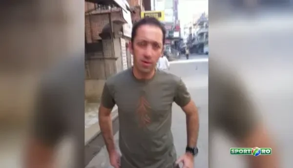 Horia Colibasanu a trimis primul mesaj spre casa din Kathmandu: Hai Romania! VIDEO