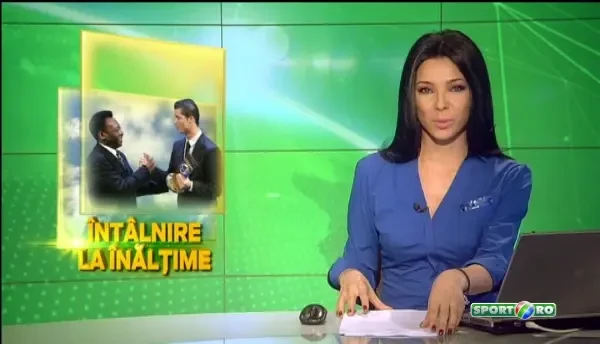 Super reclama cu Ronaldo si Pele! Ronaldo si Pele s-au intalnit la inaltime, intr-un avion de lux