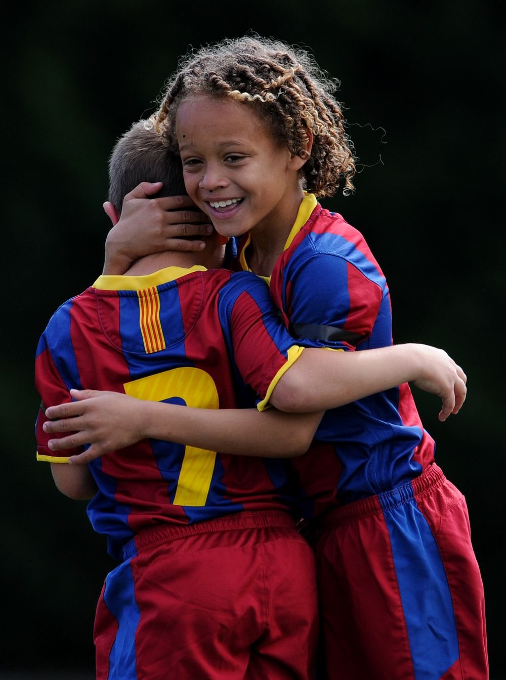 Messi, Guardiola, Puyol, Luis Garcia! Imagini SENZATIONALE din scoala de fotbal a Barcelonei! _6
