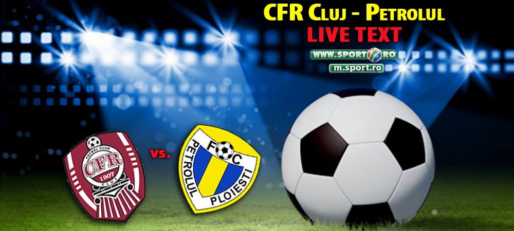 CFR Cluj 1-1 Petrolul! Florin Costea a egalat pentru CFR! Lucescu ramane fara nicio victorie in Liga 1!