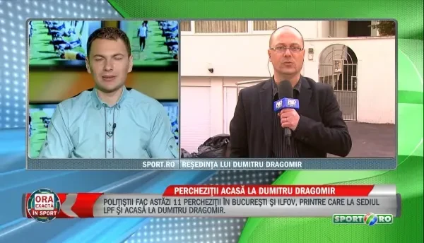 Interventie de la resedinta lui Mitica Dragomir