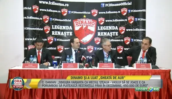 Negoita a lansat Fundatia 'Dinamo Evolution'