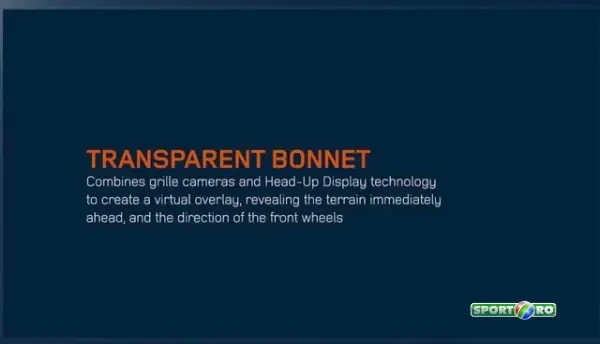 A aparut CAPOTA invizibila la masini! Sistemul care ii ajuta pe soferi sa conduca pe orice tip de teren! VIDEO