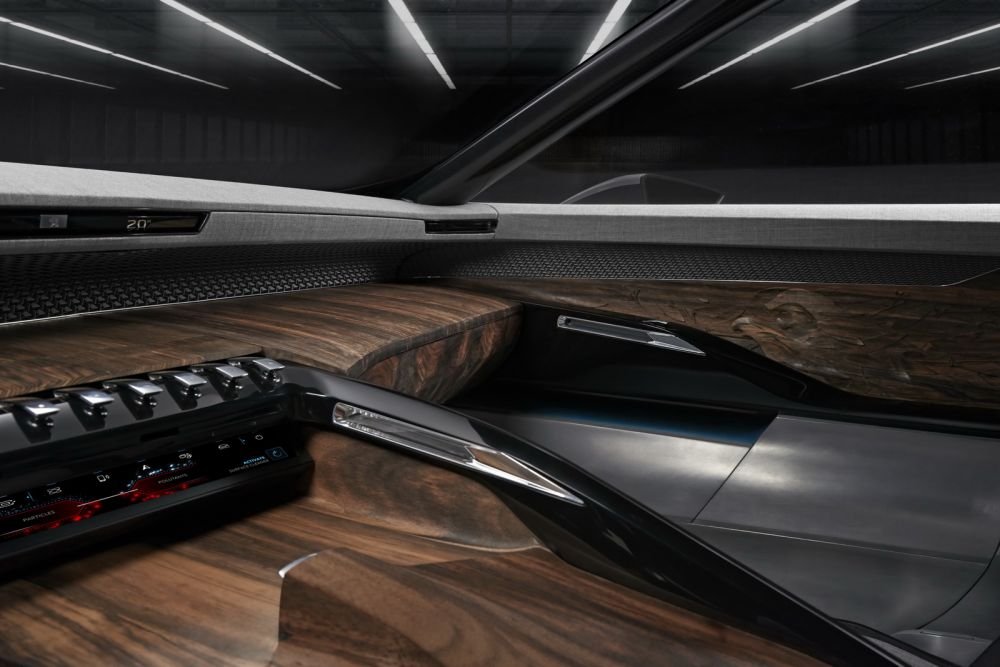 Concept SUPERB de la Peugeot! Exalt, masina cu interior din lana si piele de rechin! FOTO_4