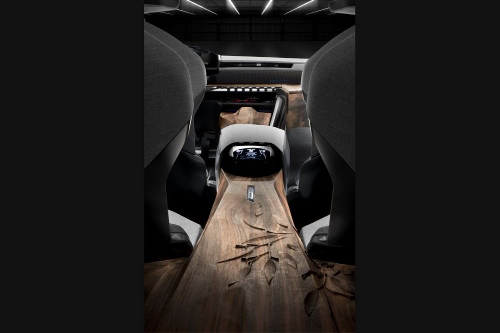 Concept SUPERB de la Peugeot! Exalt, masina cu interior din lana si piele de rechin! FOTO_9