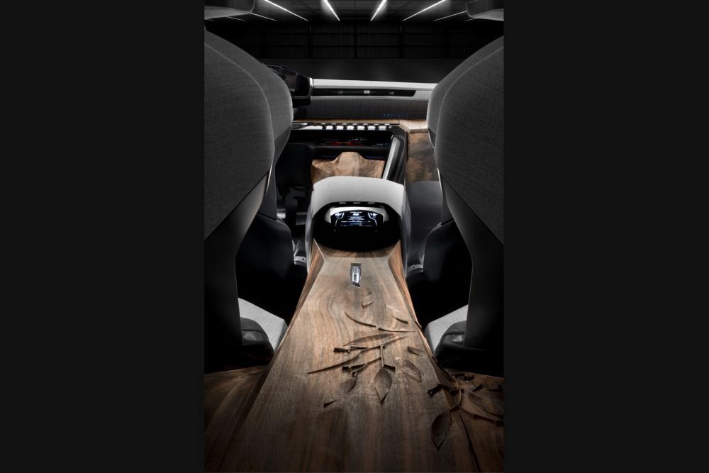 Concept SUPERB de la Peugeot! Exalt, masina cu interior din lana si piele de rechin! FOTO_9