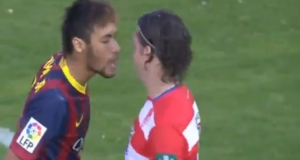 Esti un fiu de TARFA Neymar si-a injurat un adversar pe teren! Ce raspuns a primit vedeta Barcelonei